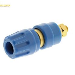 Ổ cắm thử nghiệm (màu xanh, 35A, 30VAC, 60VDC, 8mm) Hirschmann Test & Measurement 930103702