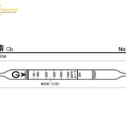 Ống dò khí clo (25 - 1000ppm) GASTEC 8H