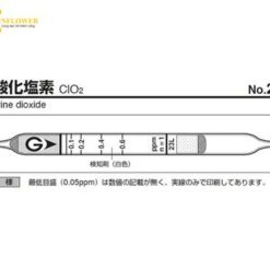 Ống dò khí Clo Dioxide (0.025 - 1.2ppm) GASTEC 23L