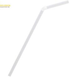 Ống hút mềm sinh học (6×210mm, Bao bì giấy tự nhiên, 1 hộp (500 cái)) Hashiba Kasei 004713037