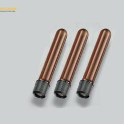 Ống nghiệm đầu xoáy vít có lỗ màu nâu φ16.5 x 105 x φ10.0 12mL Maruemu Corporation NR-10H