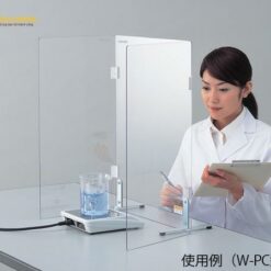 Tấm chắn bảo vệ trong phòng thí nghiệm (PC (polycarbonate), (300 + 450 + 300mm) AS ONE 8-4036-02 W-PC