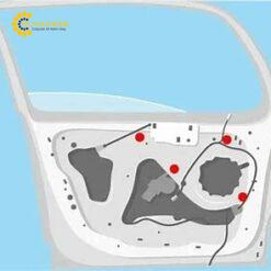 Tấm Chắn Tiếng Ồn Chống Nước tesa® 54717