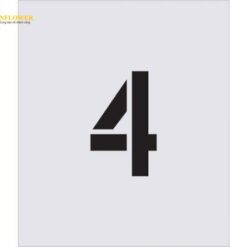 Tấm đánh dấu Stencil 4 (150 x 90mm) AIMARK AST-64