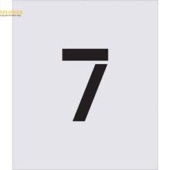 Tấm đánh dấu Stencil 7 (150 x 90mm) AIMARK AST-67