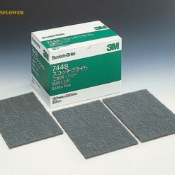 Tấm lót công nghiệp Scotch-Brite 3M 7448, dùng để làm sạch bề mặt các bộ phận điện tử, thép không gỉ, nhôm, đồng
