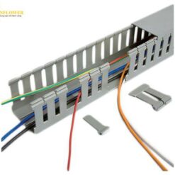 Tấm ốp có rãnh (màu xám, khe mở, W80 mm x D100mm, L2m PVC) Betaduct 10430085