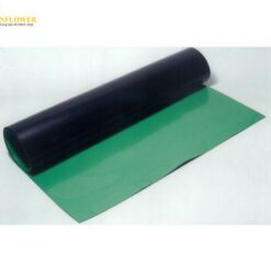 Tấm thảm cuộn cao su chống tĩnh điện (màu xanh/ đen, 1000mm x 3mm x 10m) Akitsu Industry E-307-3T