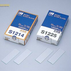 Tấm thủy tinh dùng cho kính hiển vi 100 cái Matsunami Glass S1225