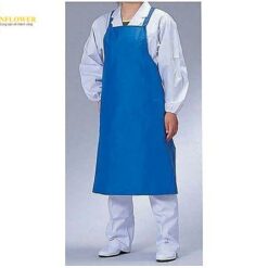 Tạp dề dễ khô (để giặt) màu xanh Fukuda Shoten D-1