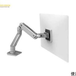 Tay màn hình bàn HX bằng nhôm (Tương thích với màn hình lên đến 49 inch (9.1-19.1kg) Ergotron 45-475-026