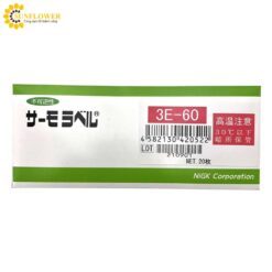 Tem nhãn kiểm tra nhiệt độ (loại 3 điểm 60-70-80oC, 20 cái/ hộp) NiGK 3E-60