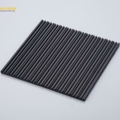 Thảm chống rung đơn giản(có khe, cao su tự nhiên, 300 x 300 x 10mm) AS ONE 1-2152-02