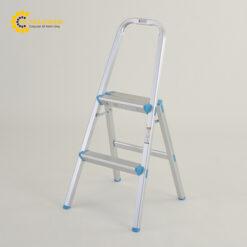 Thang nhôm 2 bậc (chịu tải 100kg, 452 x 489mm) PiCa PFD-2A