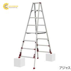 Thang nhôm có chân điều chỉnh được (703 đến 759 x 1447 đến 1636 x 2110 đến 2420mm, chịu tải 100kg) PiCa Corp SXJ-240