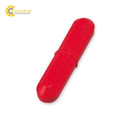 Thanh khuấy bát giác màu đỏ (PTFE, 38 x φ8mm) AS ONE 2-4760-01 37109-0019