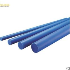 Thanh nhựa nylon tròn (dùng cho bánh xe, con lăn, dẫn hướng trượt, màu xanh lam, 1000 x 40mm) Akitsu Industry MCM-1000L-40