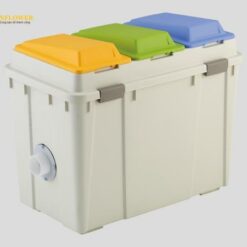 Thùng chứa chất lỏng thải (PP (Polypropylene), 20L tank x 3) AS ONE 2-808-01 FHS-L