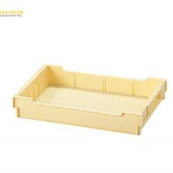 Thùng đựng chai hóa chất có tay cầm (PP (Polypropylene), 236 x 337 x 55mm) AS ONE 3-181-04 BC-4Y
