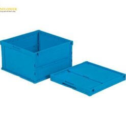 Thùng nhựa gấp (màu xanh lam, 24.8L) SANKO SK-PO-O25B-BL