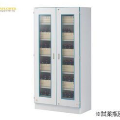 Tủ an toàn đựng hóa chất (có 15 khay, 470 x 1800 x 900mm) AS ONE 3-040-21 AS-15RN