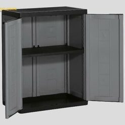 Tủ chống hóa chất (cửa đôi, PP (polypropylene), 680 x 390 x 870mm) AS ONE 2-575-01 9733000 440401