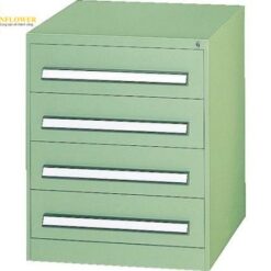 Tủ dụng cụ (màu xanh lá cây, 4 ngăn kéo, 580 x 620 x 700mm) DAISHIN KOGYO PA-704