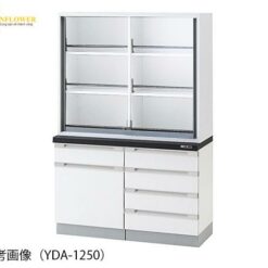 Tủ đựng hóa chất (1800 x 400/500 x 900mm, cửa kính trong suốt) AS ONE 3-5842-11 YDA-950