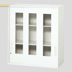 Tủ đựng hóa chất (2 kệ, 3 cửa, 900 x 450 x 1030mm) AS ONE 2-7964-14 N945-10TG