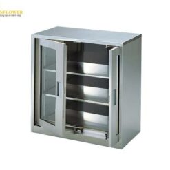 Tủ đựng hóa chất bằng thép không gỉ (SUS304) (715 x 402 x 775 mm) AS ONE 3-529-21 SKN2