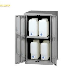 Tủ đựng hóa chất (cho tank phẳng 10L, 2 cột, 1 kệ, 500 x 600 x 960mm) AS ONE 2-678-02 LSR-S-H10