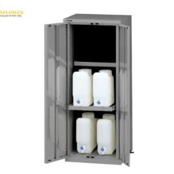 Tủ đựng hóa chất (cho tank phẳng 10L, 2 cột, 2 kệ, 500 x 600 x 1350mm) AS ONE 2-678-04 LSR-S-H10