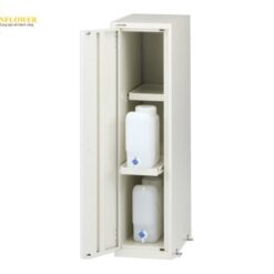 Tủ đựng hóa chất (cho tank phẳng 10L, 2 kệ, 350 x 600 x 1350mm) AS ONE 2-675-03 LSR-W-H10