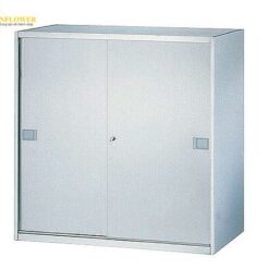 Tủ đựng hóa chất (thép không gỉ SUS304, 900 x 500 x 900mm, cửa trượt) AS ONE 0-5223-03 SS-09S