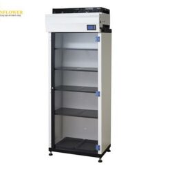 Tủ đựng hóa chất (tự làm sạch không khí, 4 kệ, ASTM standards, AFNOR NFX -211 15 -2009, 525 x 2362 x 800mm) AS ONE 3-7758-01 NS800