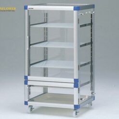 Tủ hút ẩm BG (kệ nhựa chịu lực, có bánh xe, 574 x 517 x 1085mm) AS ONE 1-5210-03 GD-BG1KP