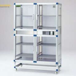 Tủ hút ẩm khô tự động (kệ thép không gỉ, 20 - 50% RH, 1152 x 524 x 1770mm) AS ONE 1-5503-44 SP-WFN-S
