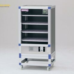 Tủ hút ẩm khô tự động (loại che ánh sáng, kệ nhựa chịu lực, 20 - 50% RH, 574 x 524 x 1135mm) AS ONE 1-1613-03 BGKFN-SP