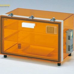 Tủ hút ẩm khô tự động UV (PMMA trong suốt (acrylic), 25%RH, lọc 520Nm, 530 x 345 x 335mm) AS ONE 1-5488-24 UVOL-520SA