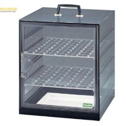 Tủ hút ẩm Pasaurina có tay cầm (nhựa AS (acrylonitrile styrene), 350 x 350 x 400mm) AS ONE 1-961-01 IWH