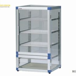 Tủ hút ẩm PET BG (kệ nhựa chịu lực, 574 x 517 x 1020mm) AS ONE 1-6003-01 BG-1PT