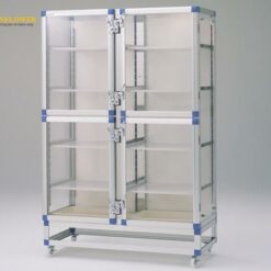 Tủ hút ẩm PET (kệ nhựa chịu lực, 1152 x 517 x 1765mm) AS ONE 1-7538-02 GD-WPT