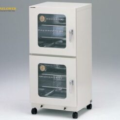 Tủ hút ẩm (thép không gỉ, bánh xe Φ65mm, 515 x 418 x 1100mm) AS ONE 1-5442-01