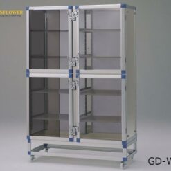 Tủ hút ẩm thép không gỉ (có bánh xe, 1152 x 517 x 1765mm) AS ONE 1-9015-04 GD-WS