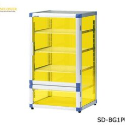 Tủ hút ẩm tiêu chuẩn BG (UVC) (kệ nhựa chịu lực, chân cao su, 574 x 517 x 1020mm) AS ONE 3-6816-01 SD-BG1PU