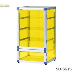 Tủ hút ẩm tiêu chuẩn BG (UVC) (kệ thép không gỉ, chân cao su, 574 x 517 x 1020mm) AS ONE 3-6816-02 SD-BG1SU