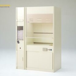 Tủ hút nhỏ gọn (PVC (nhựa vinyl clorua), 1200 x 685 x 1800 (2080) mm) AS ONE 3-5334-22 CD9P-WIN
