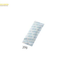 Túi hút ẩm Silica Gel có nam châm (loại B, 65 x 180 x 10mm, 25pcs/ túi) AS ONE 3-8428-01 SI-BM1-20g