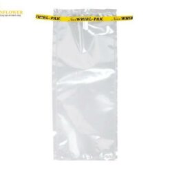 Túi không có mặt ghi (PE (Polyethylene), 798mL, 125 x 305mm, 1box (500sheets)) Nasco WHIRL-PAK B00990WA