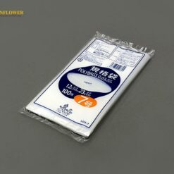 Túi LLDPE (Linear polyethylene) tiêu chuẩn (120 x 230mm, 100 cái/ túi) AS ONE 1-8279-07 L03-7